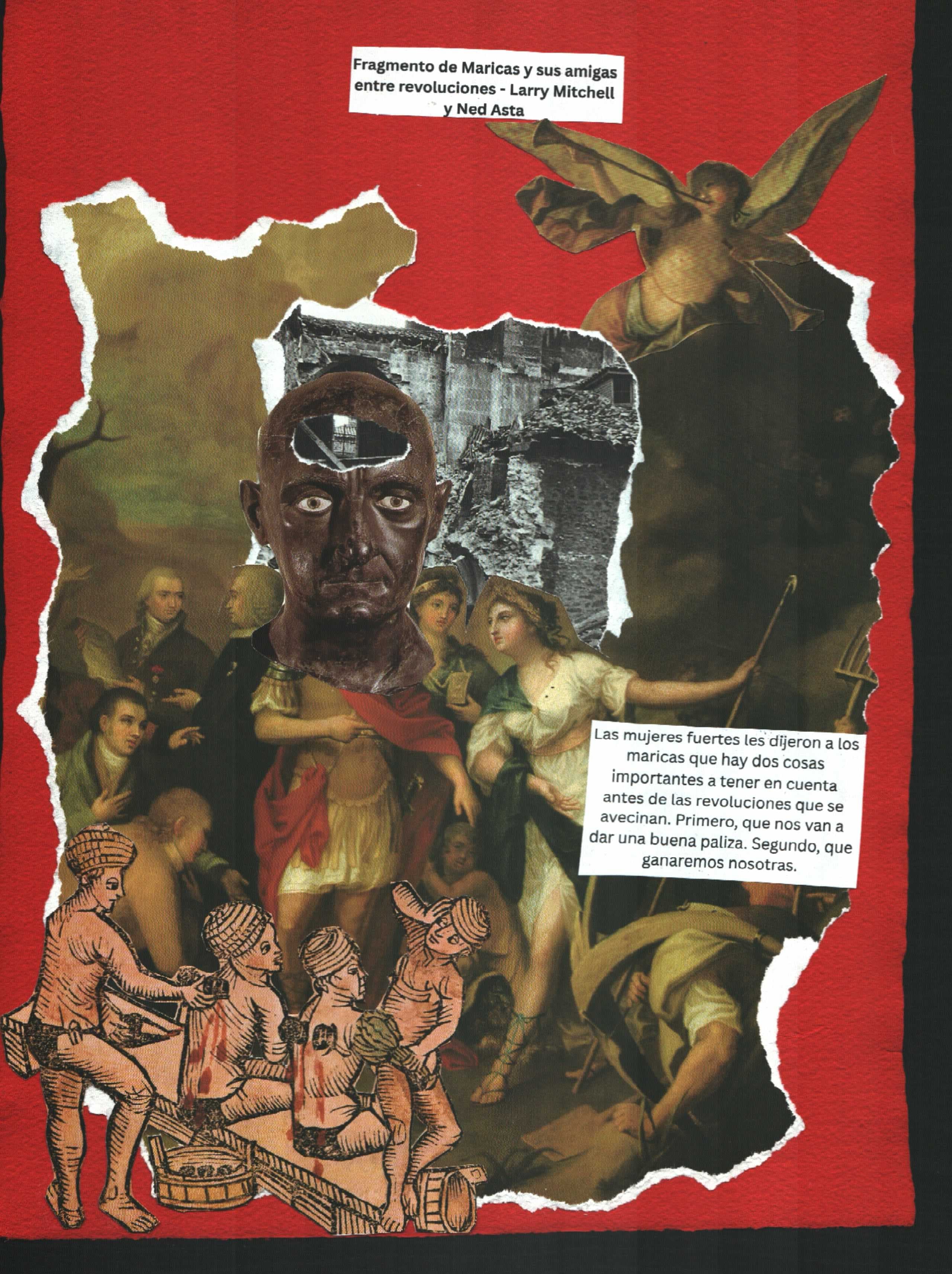 Collage de contenido político LGTBIQ+