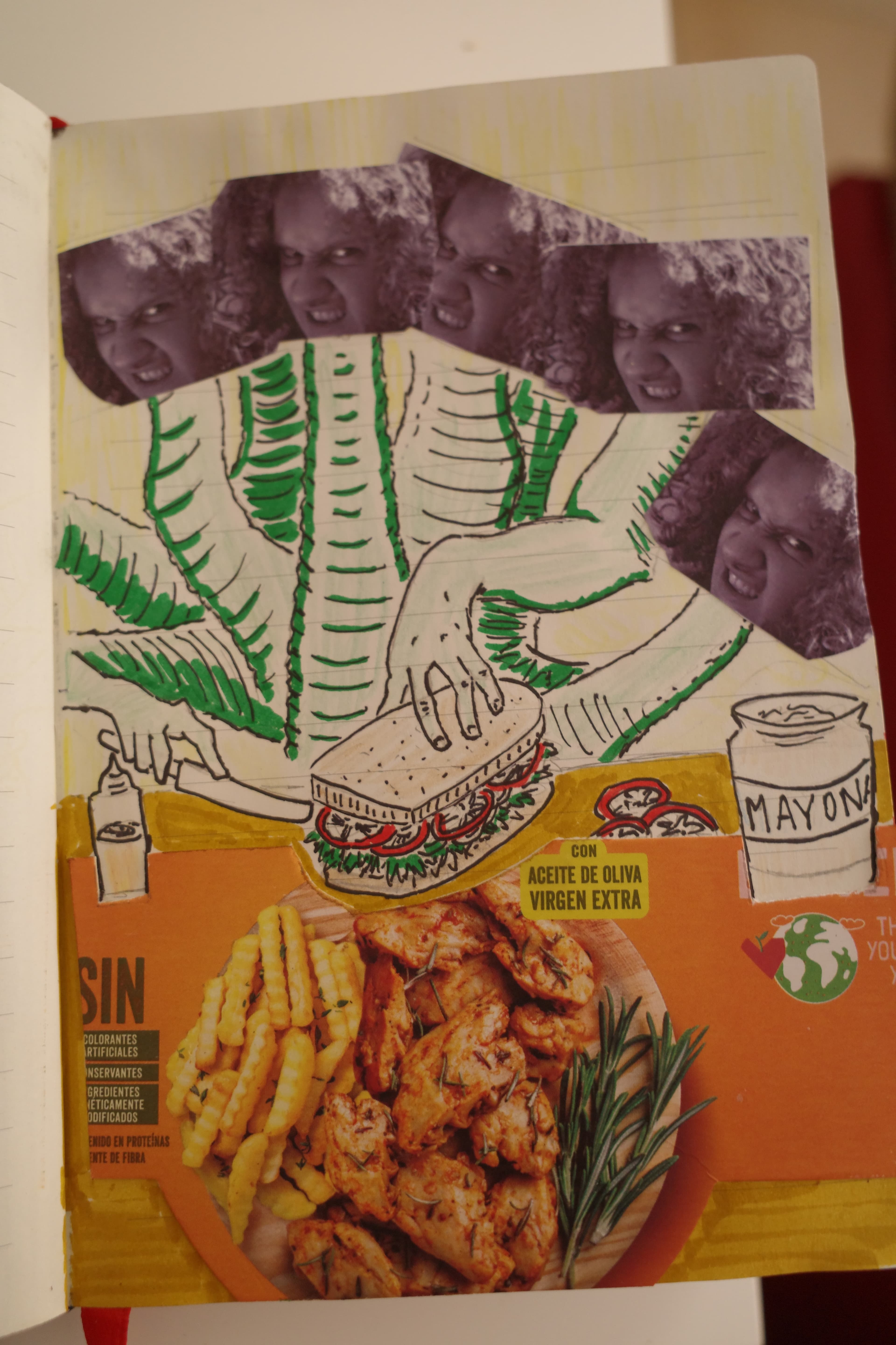 Collage rápido de Kai con imagen generada