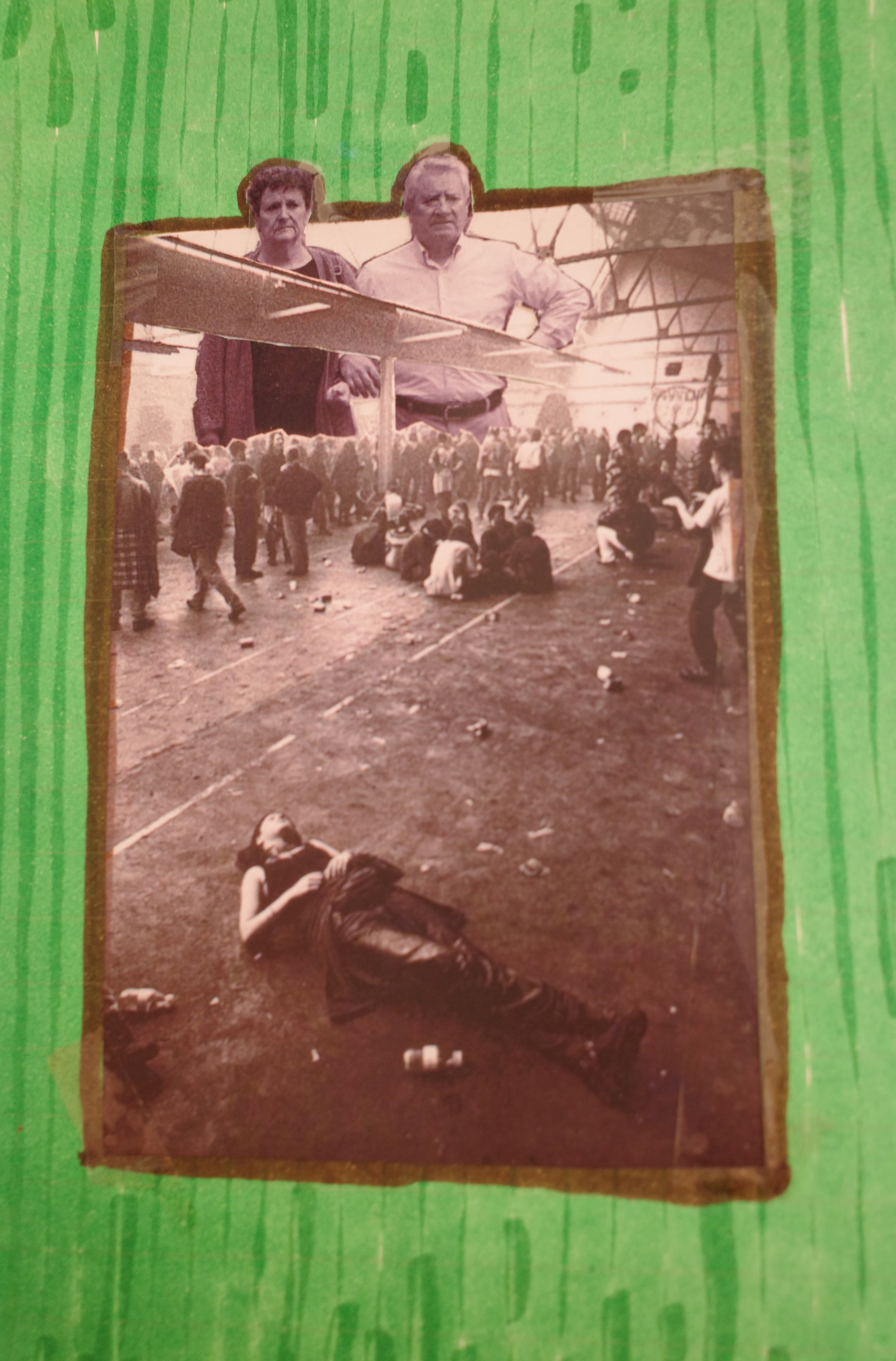 Collage rápido de una rave