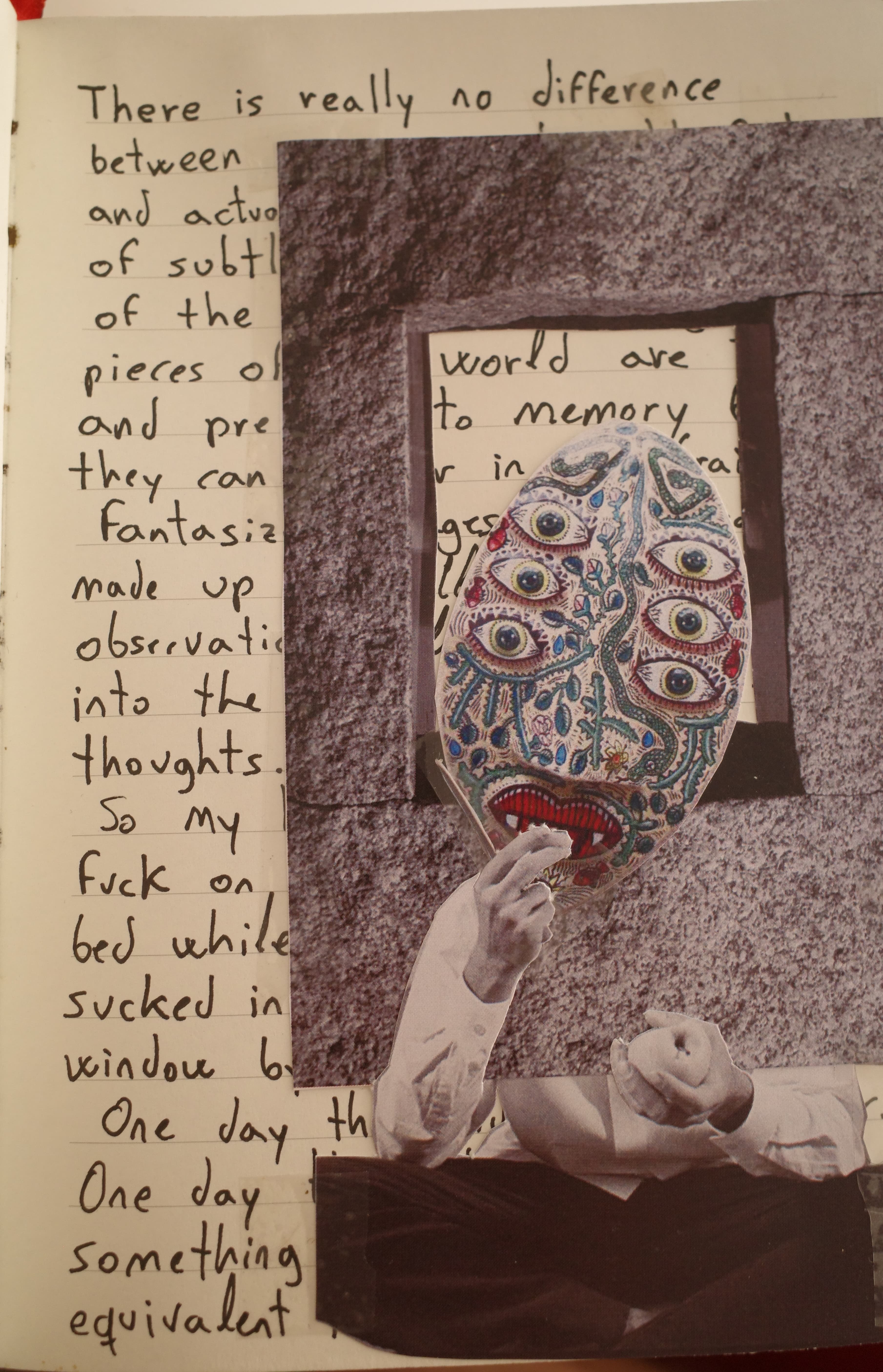 Collage rápido sobre David Wojnarowicz