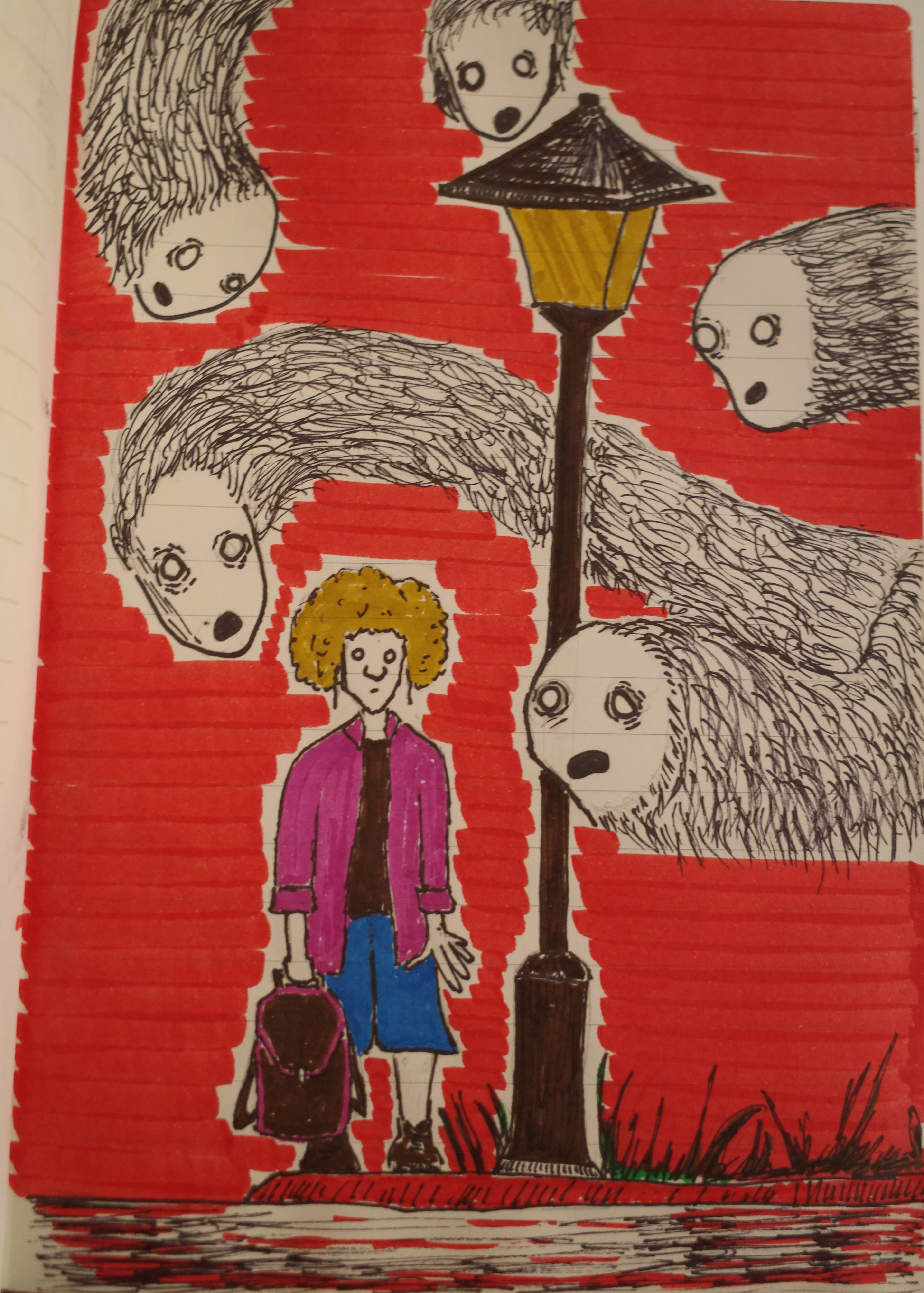 Dibujo rápido de Kai