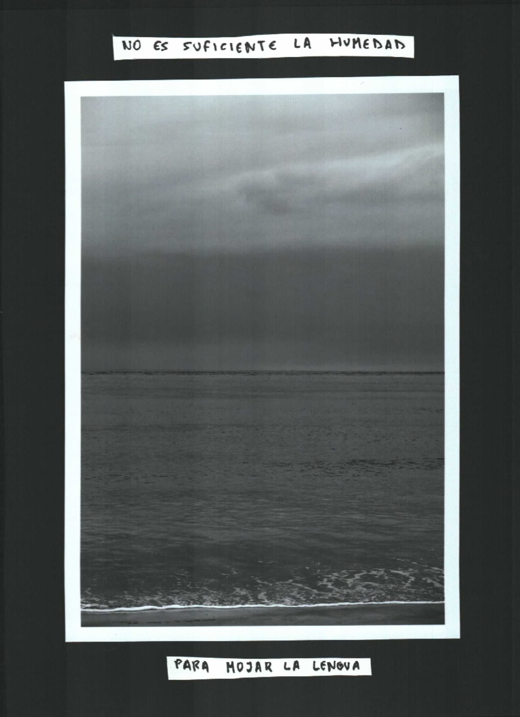 Vista del mar en calma