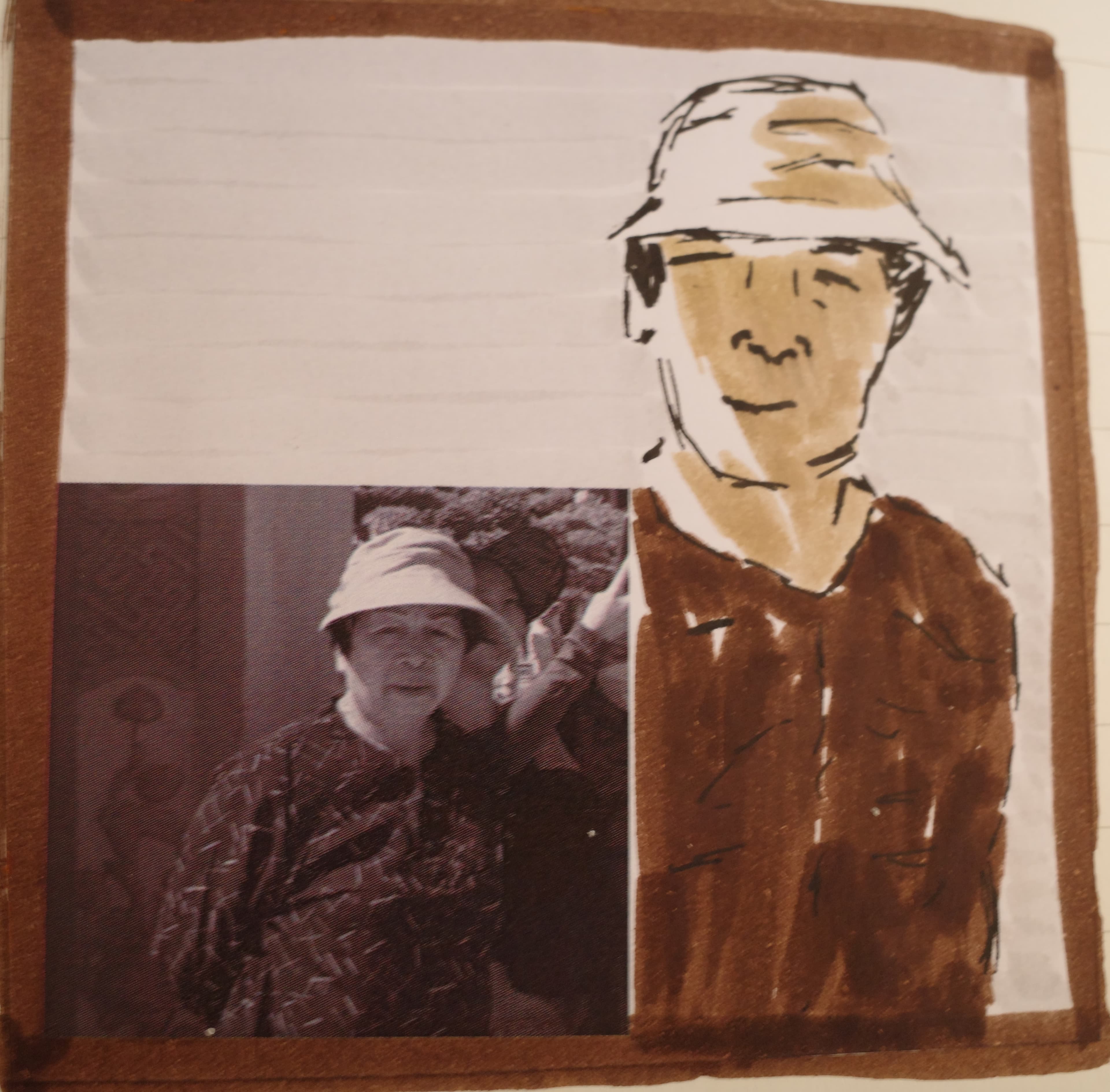 Retrato de una señora en Vietnam