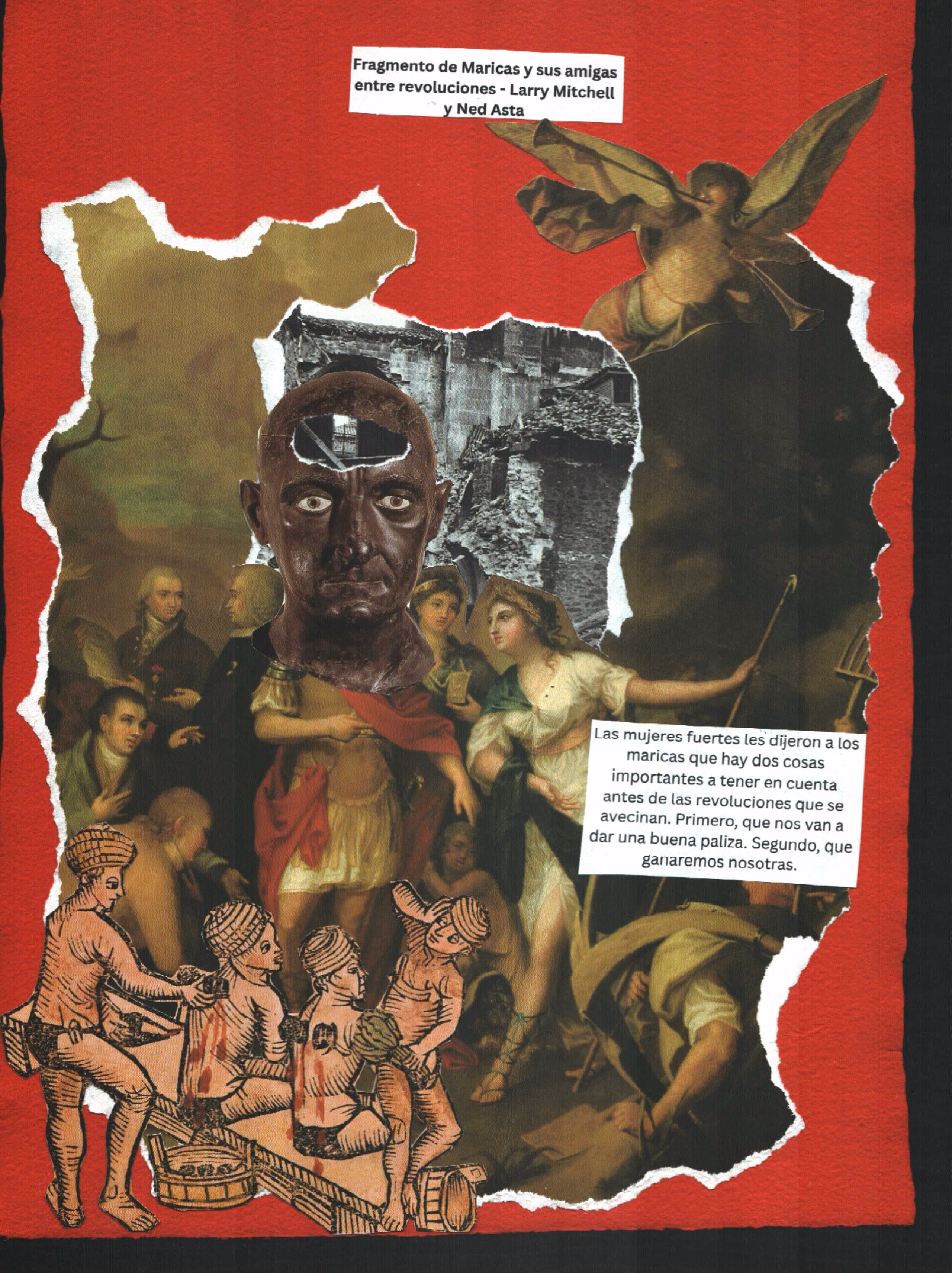 Collage de contenido político LGTBIQ+